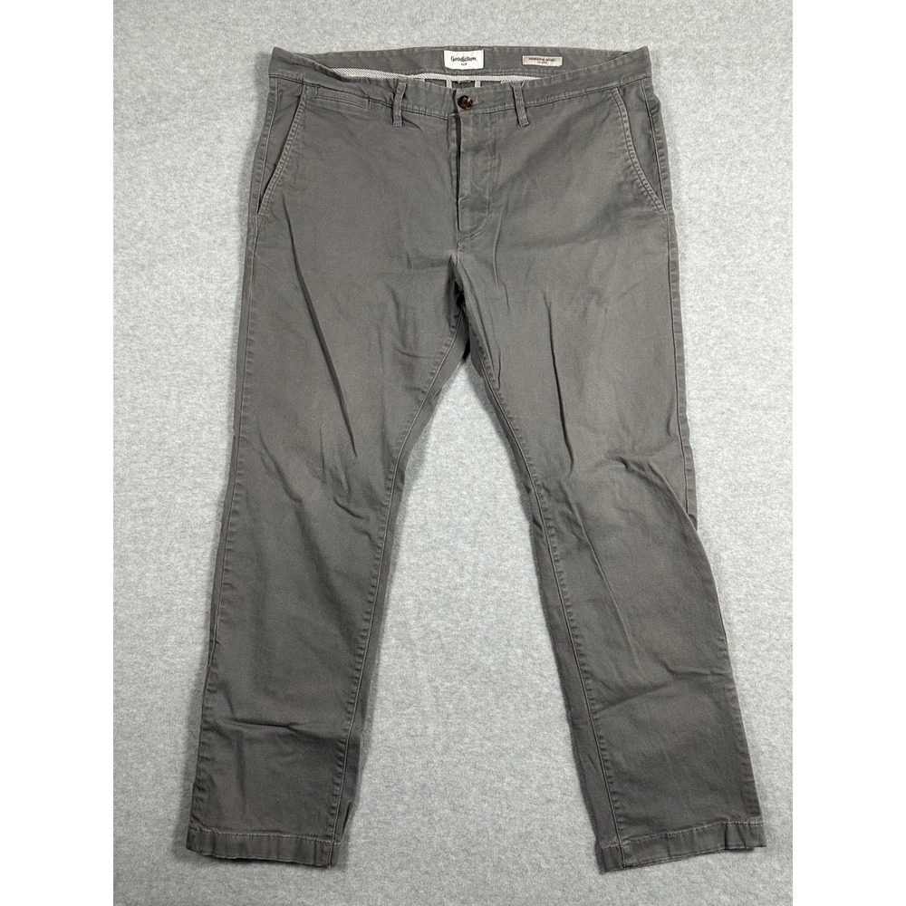 Goodfellow & Co Hennepin Men's Gray Slim Chino Pants 38x30